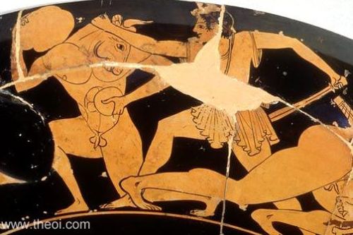 TEZEU CU MINOTAURUL 4