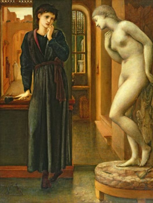 Edward Burne-Jones, Pygmalion and the Image, The Hand Refrains