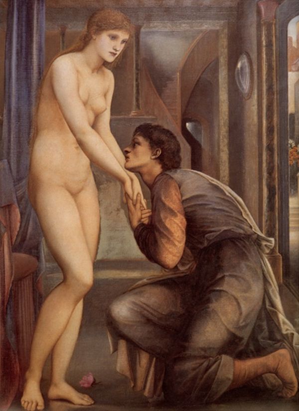 Sir Edward Burne-Jones, Pygmalion and the Image, The Soul Attains