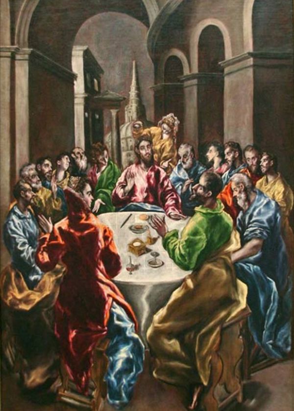 EL GRECO Cina în casa lui Simon