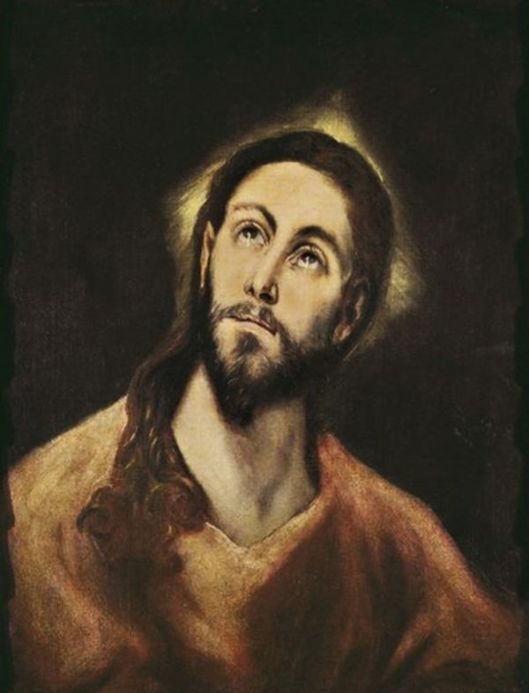 EL GRECO Portretul lui Hristos 3