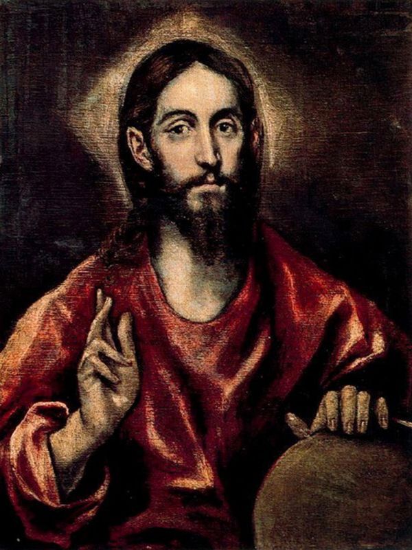 EL GRECO Salvator Mundi 1