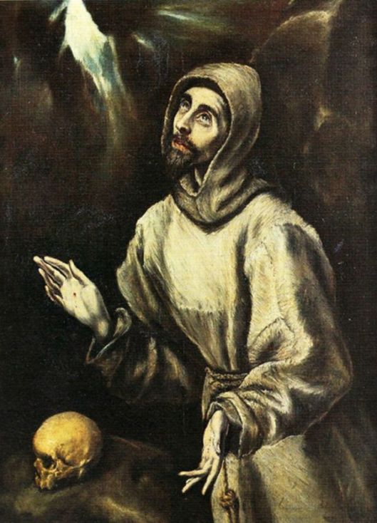 EL GRECO Sf. Francisc (1590-1595) Museé des Beaux-Arts de Pau, France