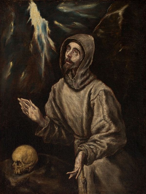 EL GRECO Sf. Francisc 3 (aprox. 1600) Museu de Arte de Sao Paulo, Brazilia