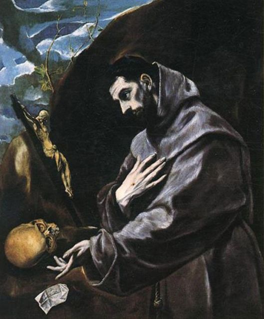 EL GRECO Sf. Francisc in rugaciune