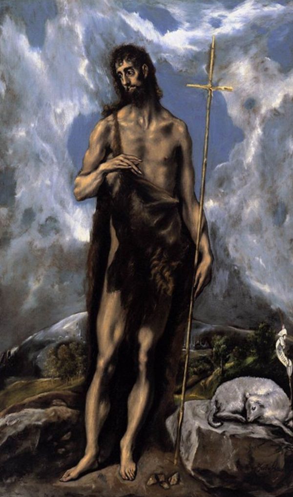 EL GRECO Sf. Ioan Botezătorul 2
