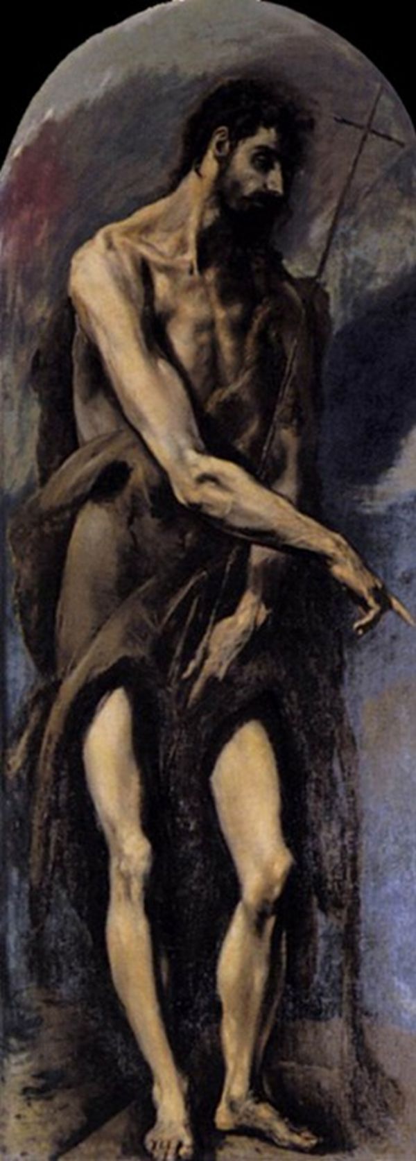 EL GRECO Sf. Ioan Botezătorul Santo Domingo el Antiguo, Toledo, Spania