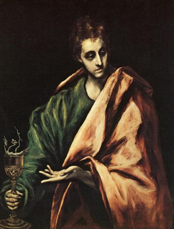 EL GRECO Sf. Ioan Teologul 2
