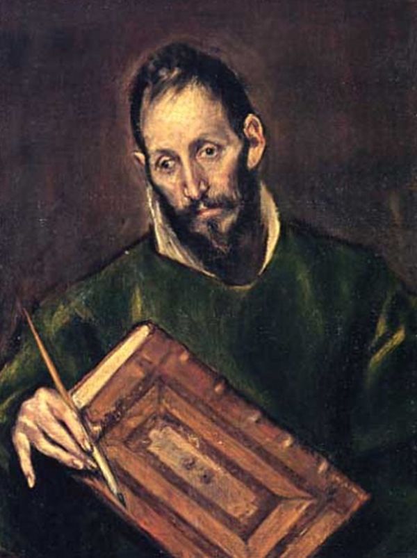 EL GRECO Sf. Luca 2