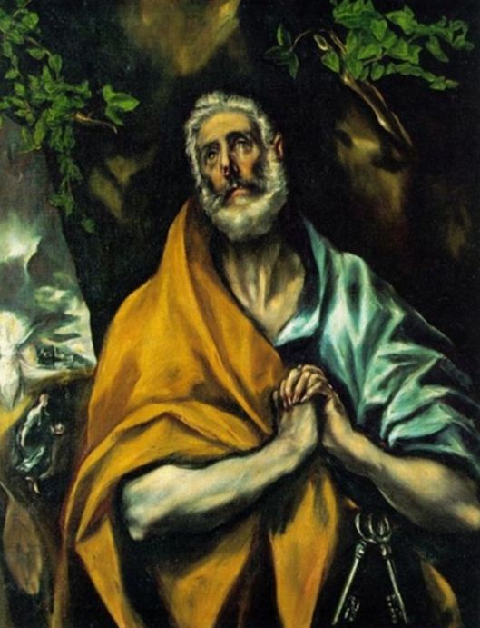 EL GRECO Sf. Petru penitent  2