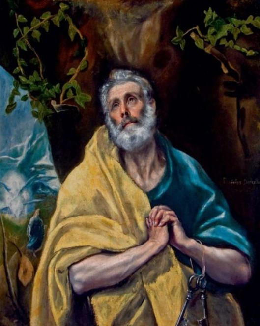 EL GRECO Sf. Petru penitent 4