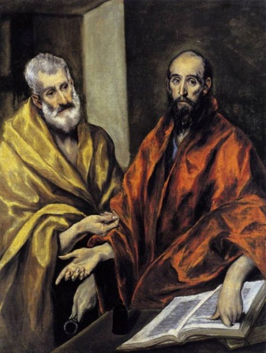 EL GRECO Sf. Petru si Pavel
