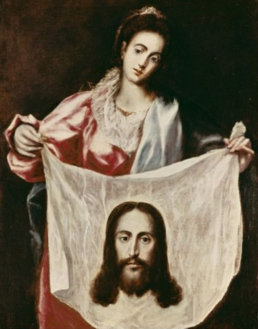 EL GRECO Sf. Veronica cu sudariul 2
