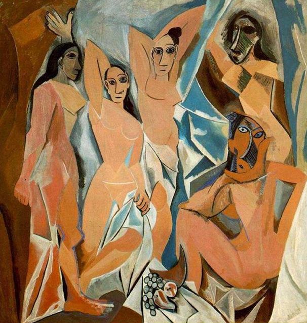 PICASSO Les Demoiselles d'Avignon