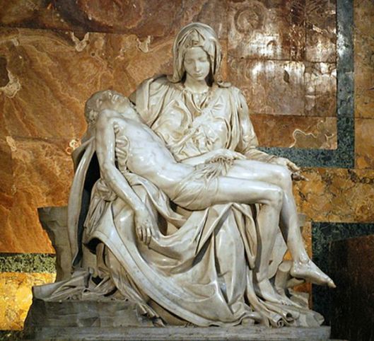Pieta, Michelangelo, Basilica Sf. Petru, Vatican, Roma