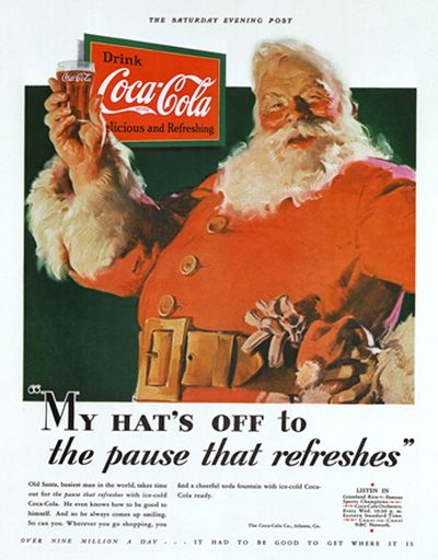 SANTA COCA COLA 1