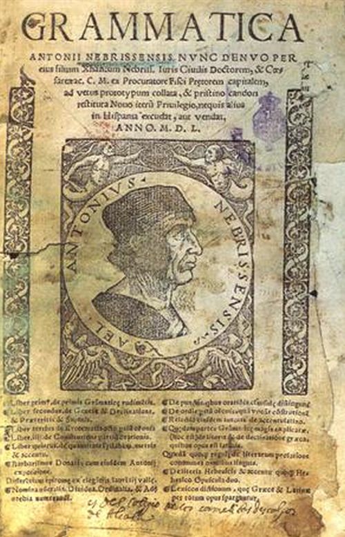 GRAMMATICA DE NEBRIJA