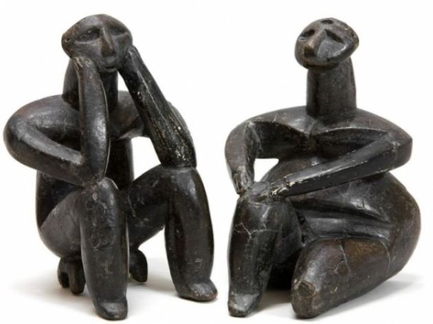 Gânditorul de la Hamangia și perechea sa