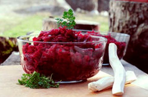 SALATA DE HREAN CU SFECLA