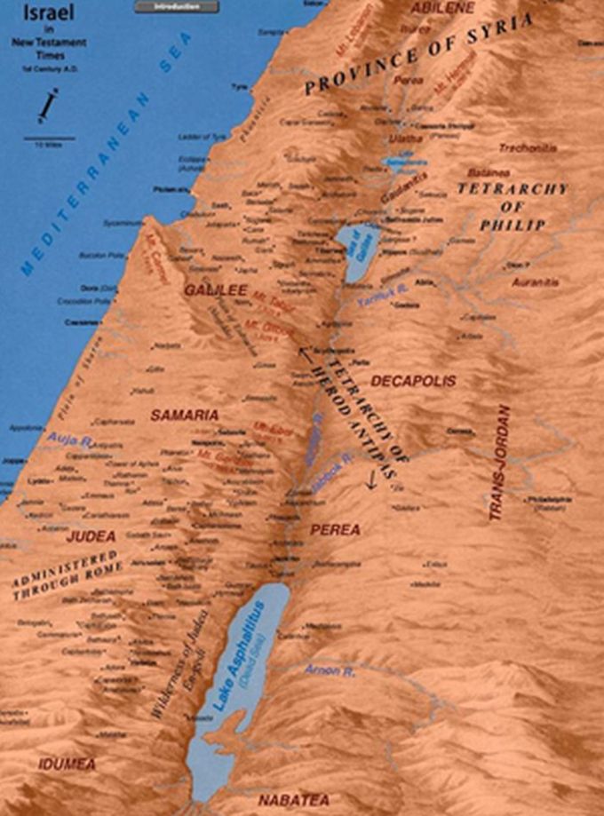 ISRAELUL VECHI HARTA