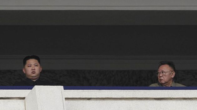 Kim Jong-Il and Kim Jong-Un 1