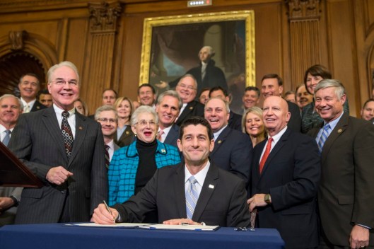 Paul Ryan, Kevin McCarthy, Steve Scalise, Tom Price, Fred Upton, Kevin Brady, Virginia Foxx