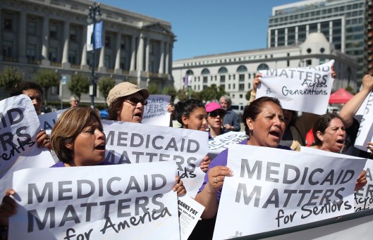 Bay Area Activists Protest Cuts To Medicaid