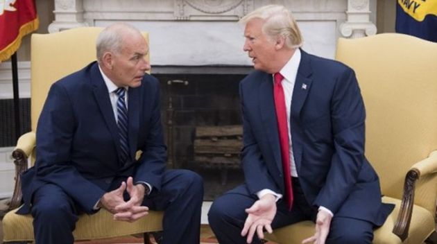 John Kelly and Donald Trump 2