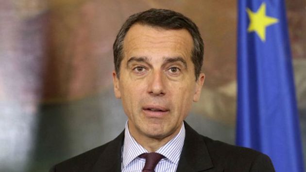 El canciller austríaco Cristian Kern