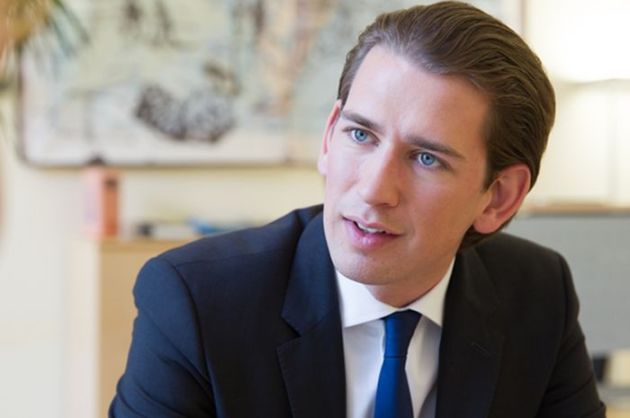 Sebastian Kurz, ministro de asuntos exteriores