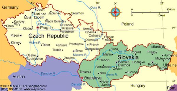 Chequia y Eslovaquia