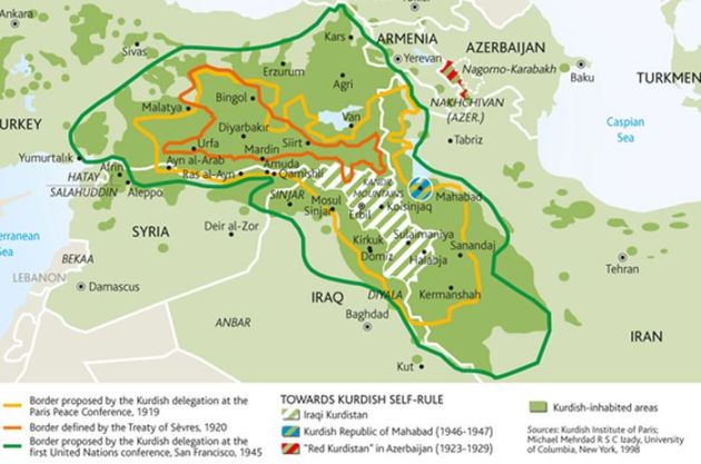 Fuerzas kurdas peshmerga