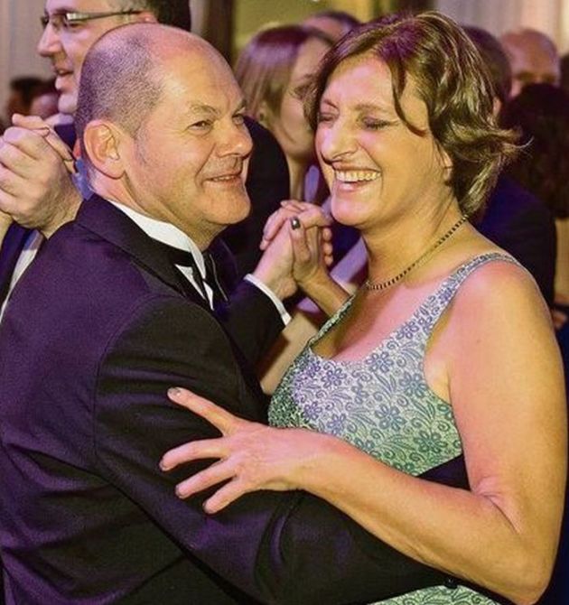 Olaf Scholz y Britta Ernst 2