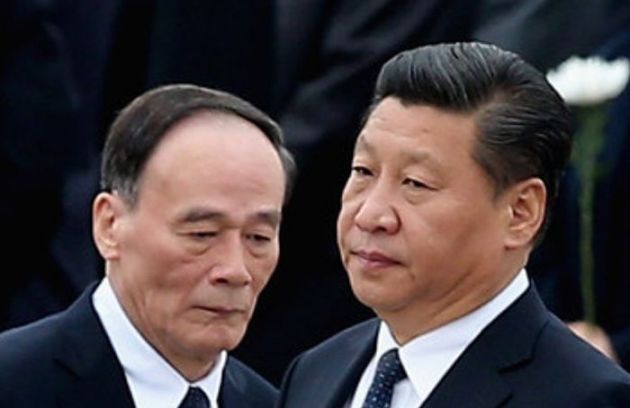 Xi Jinpin si Wang Qishan