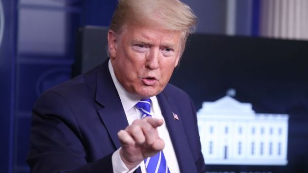 Trump Daily Coronavirus Press Briefing, Washington, District of Columbia, USA - 23 Apr 2020